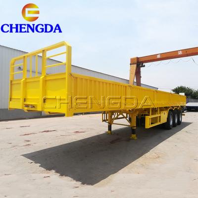 3 Eixos 40tons Side Wall Trailer